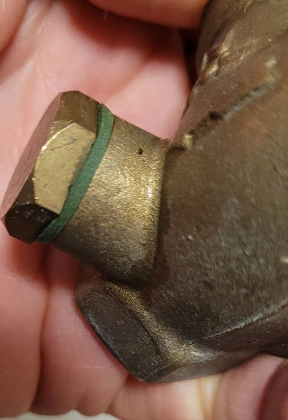 Armaturen: Durchgangsventil aus Messing, 1/2 Zoll – Gebraucht aus Bischofszell von -fr-5 5