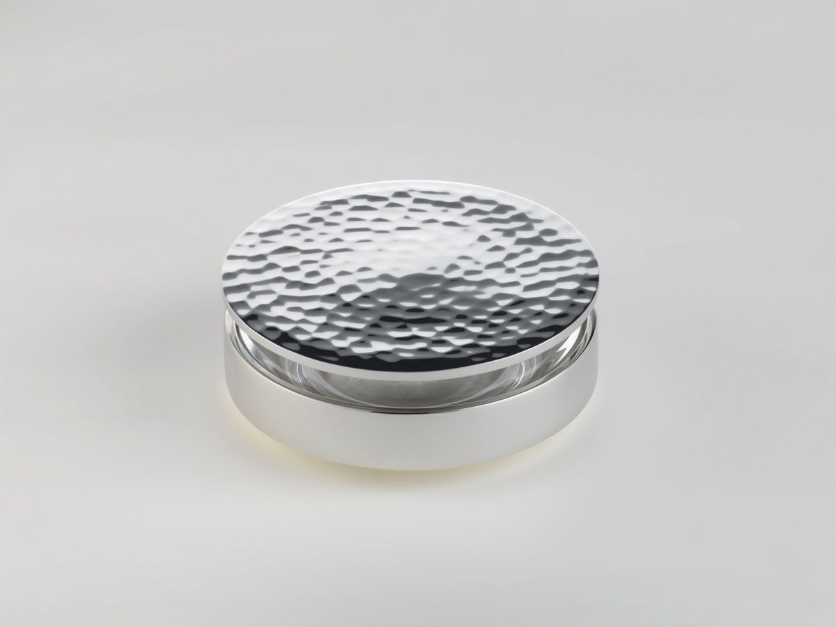 Sonstiges Geschirr: Martelé Butterdose (90g versilbert) Robbe & Berking – Neu und originalverpackt aus Rotkreuz von luxury-onlineshop