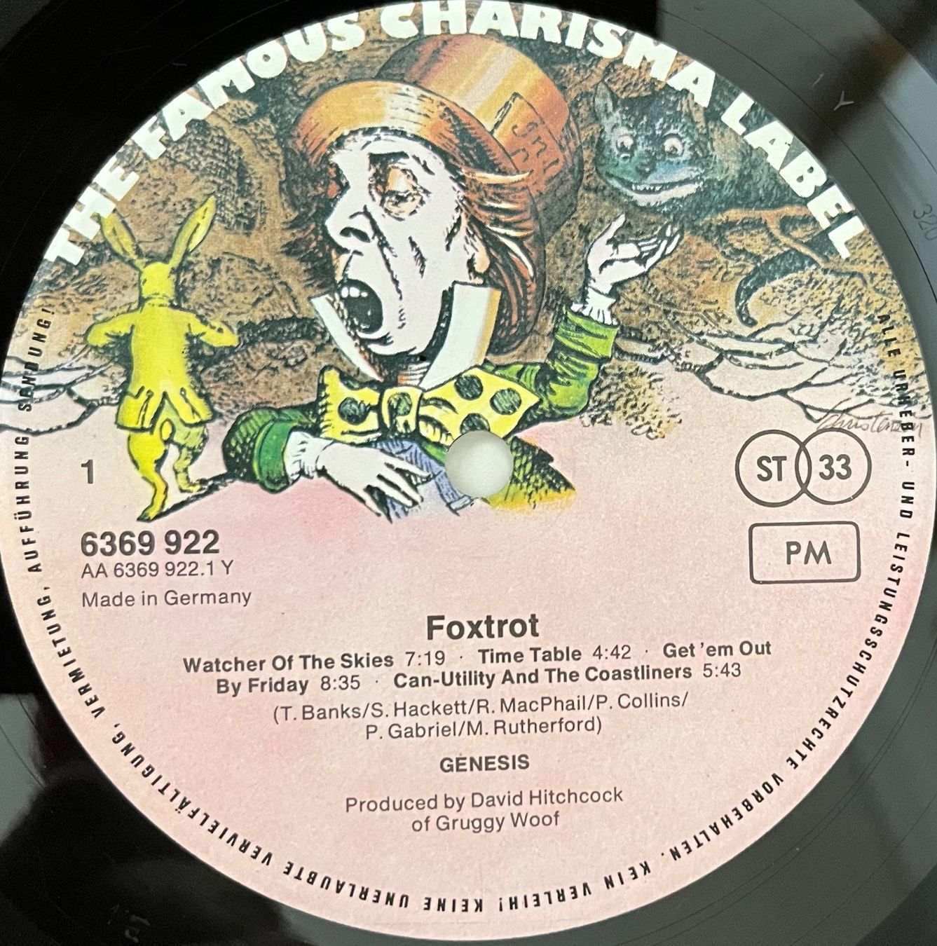 Vinyles: GENESIS - FOXTROT - 33 Tours – D'occasion à Bussigny par vinyl-pas-cher 3