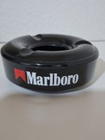 Marlboro Werbe Aschenbecher mit Deckel Vintage Tabak Werbung
