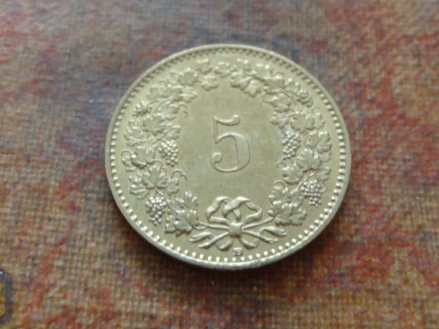 Tutti le monete: 5 Rp. 2005 – Usato da Romanel-sur-Lausanne venduto da Swift13 1
