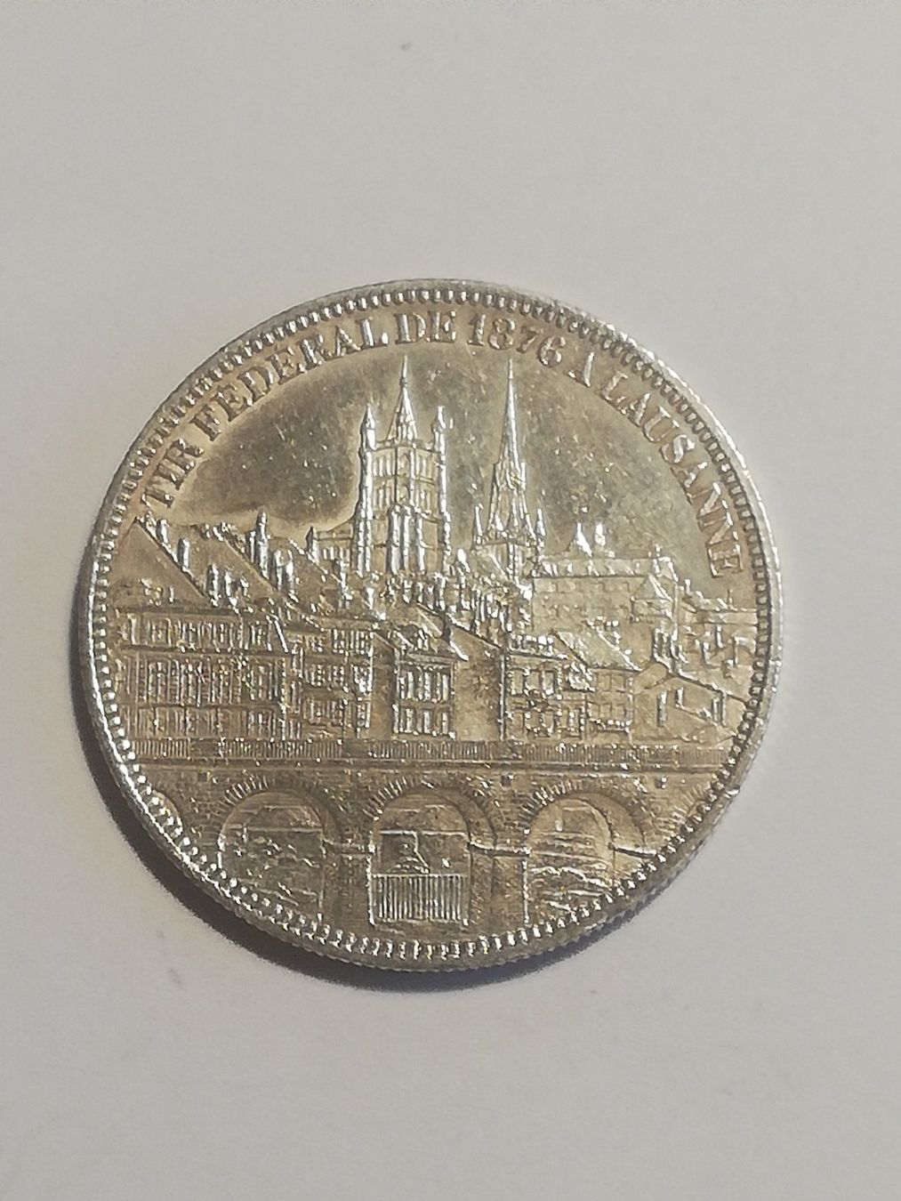 Tutti le monete: 5 Franken 1876 – Usato da Eschenbach SG venduto da Hoerbys