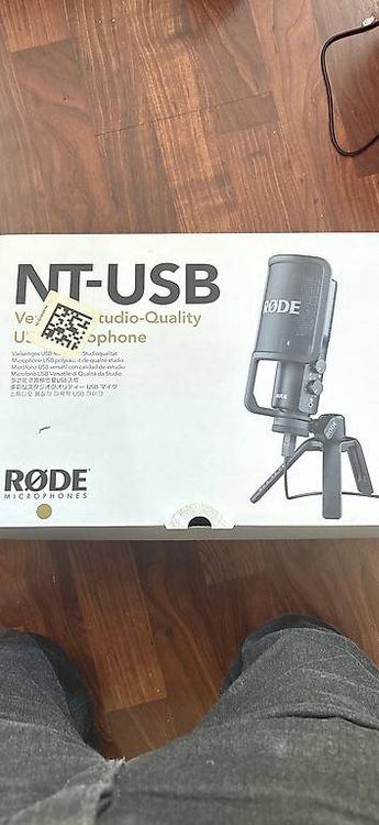 Micro Rode NT-USB (Gebraucht) in St-cergue für CHF 80 – nur Abholung ...