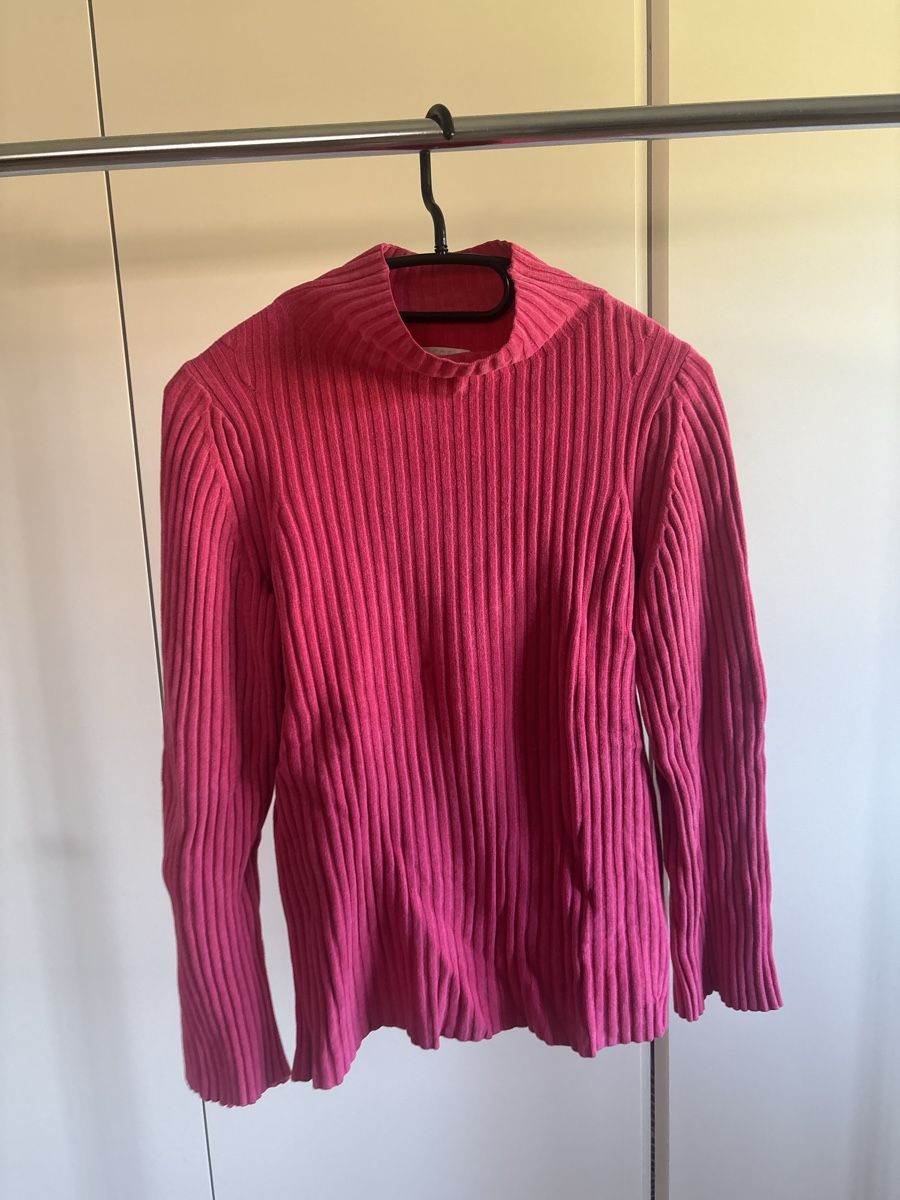 Cos Pullover & Sweatshirts: COS Damen Pullover pink Grösse XS Rippstrick – Gebraucht aus Stans von lin_psv7