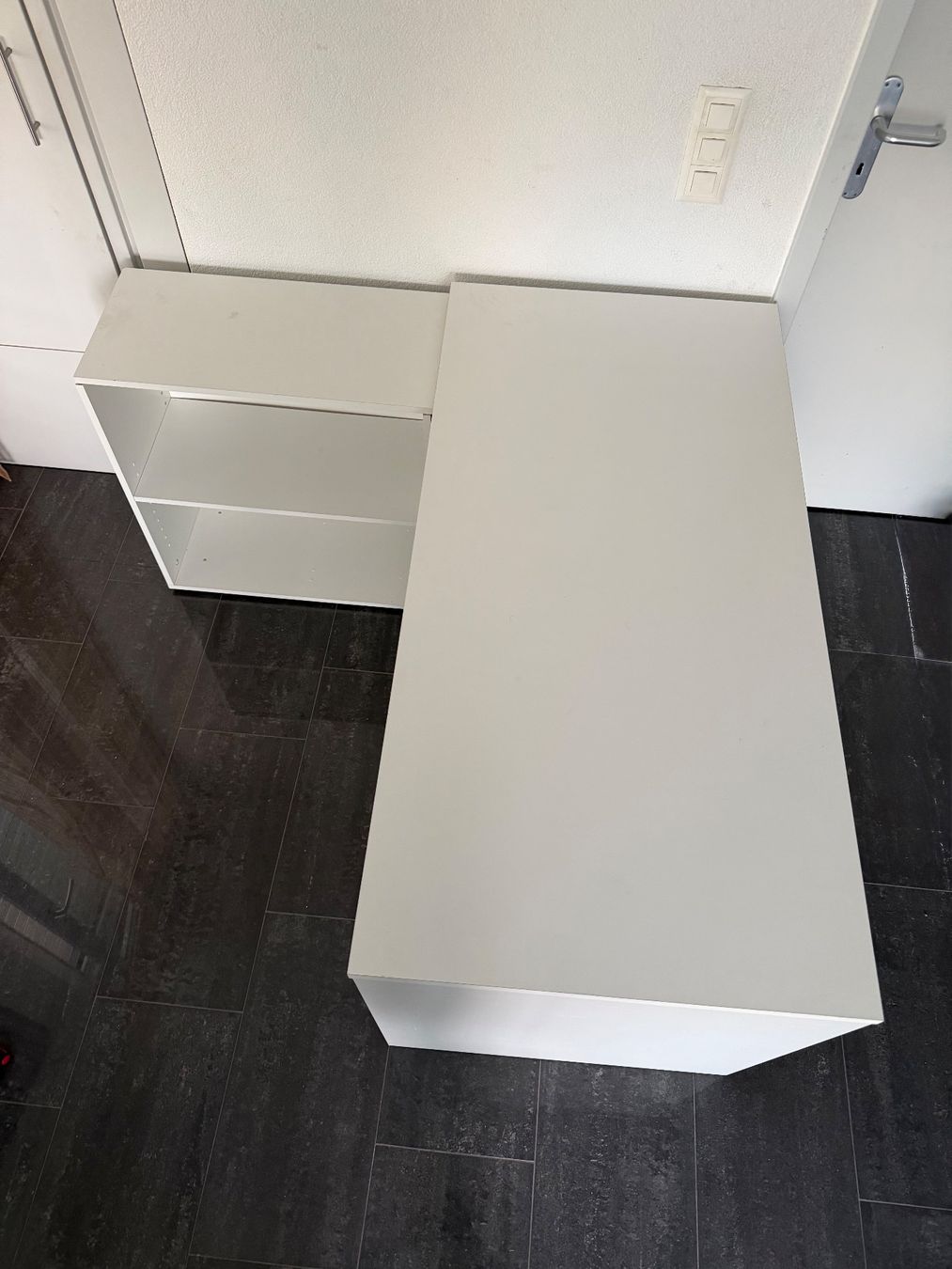 Scrivanie: Flexibler Schreibtisch mit Regal & Schublade – Usato da Oberwangen b. Bern venduto da quickdeal 1