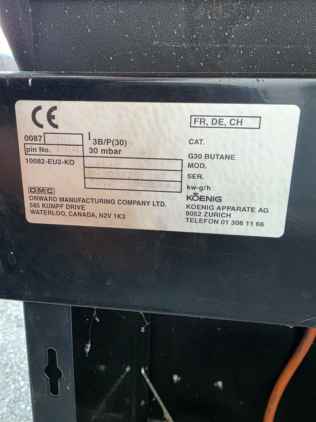 Griglie: Gasgrill König mit Gasflasche – Usato da Lostorf venduto da rubileo 5