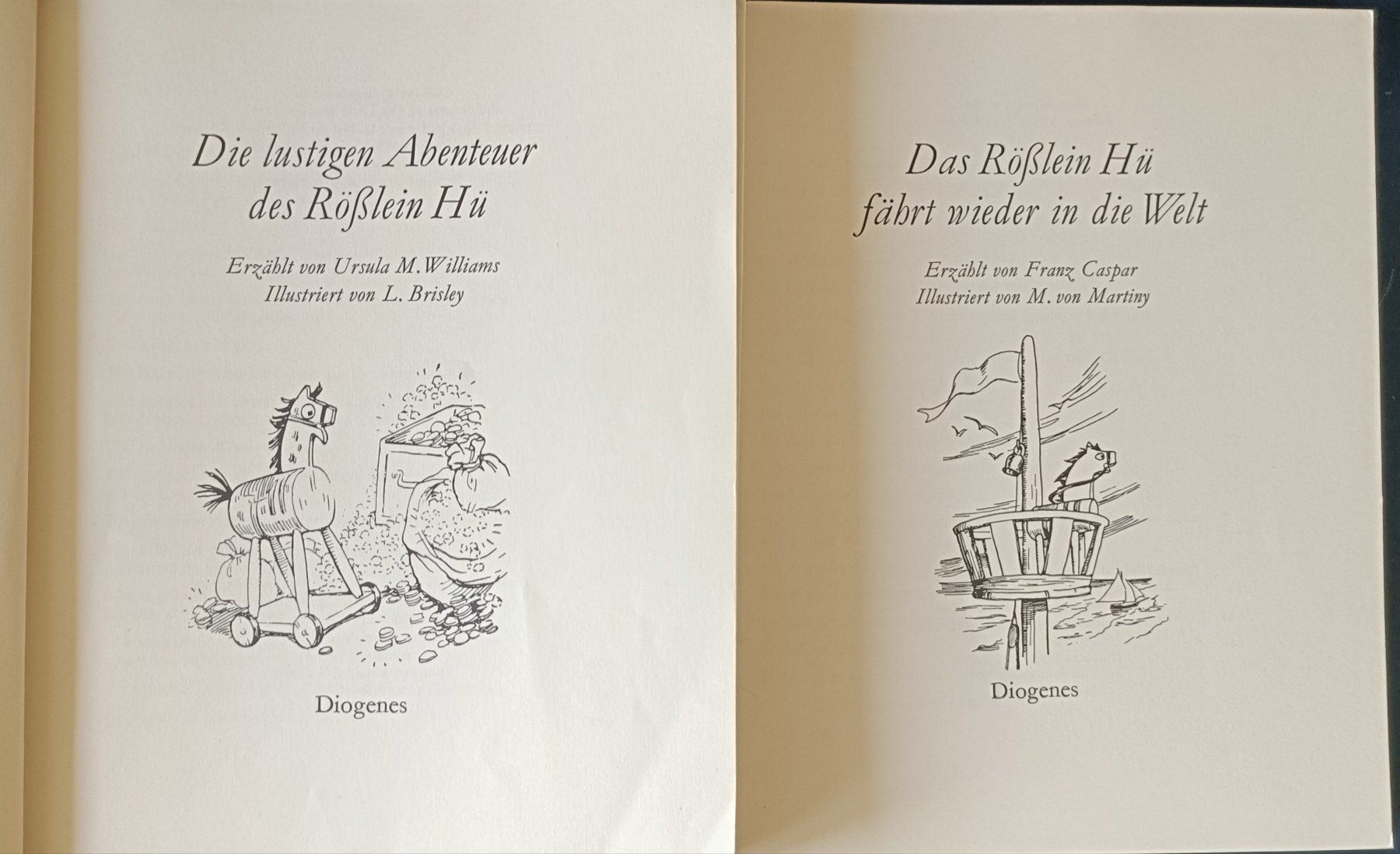 Libri: 2 Kinder Taschenbücher Rössli Hü – Usato da Grenchen venduto da Schlussliecht 1