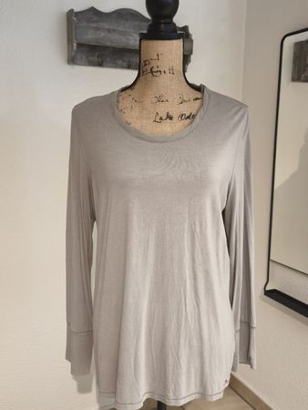 Langarmshirt Luisa Cerano grau Grösse 44 guter Zustand