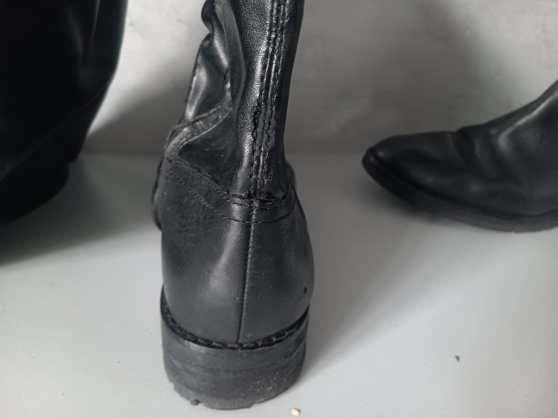 Herrenschuhe: Stivali in pelle neri – Gebraucht aus Rüschlikon von FranSca 5