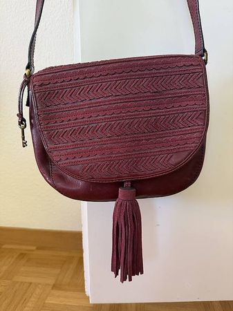 Leder Tasche Fossil