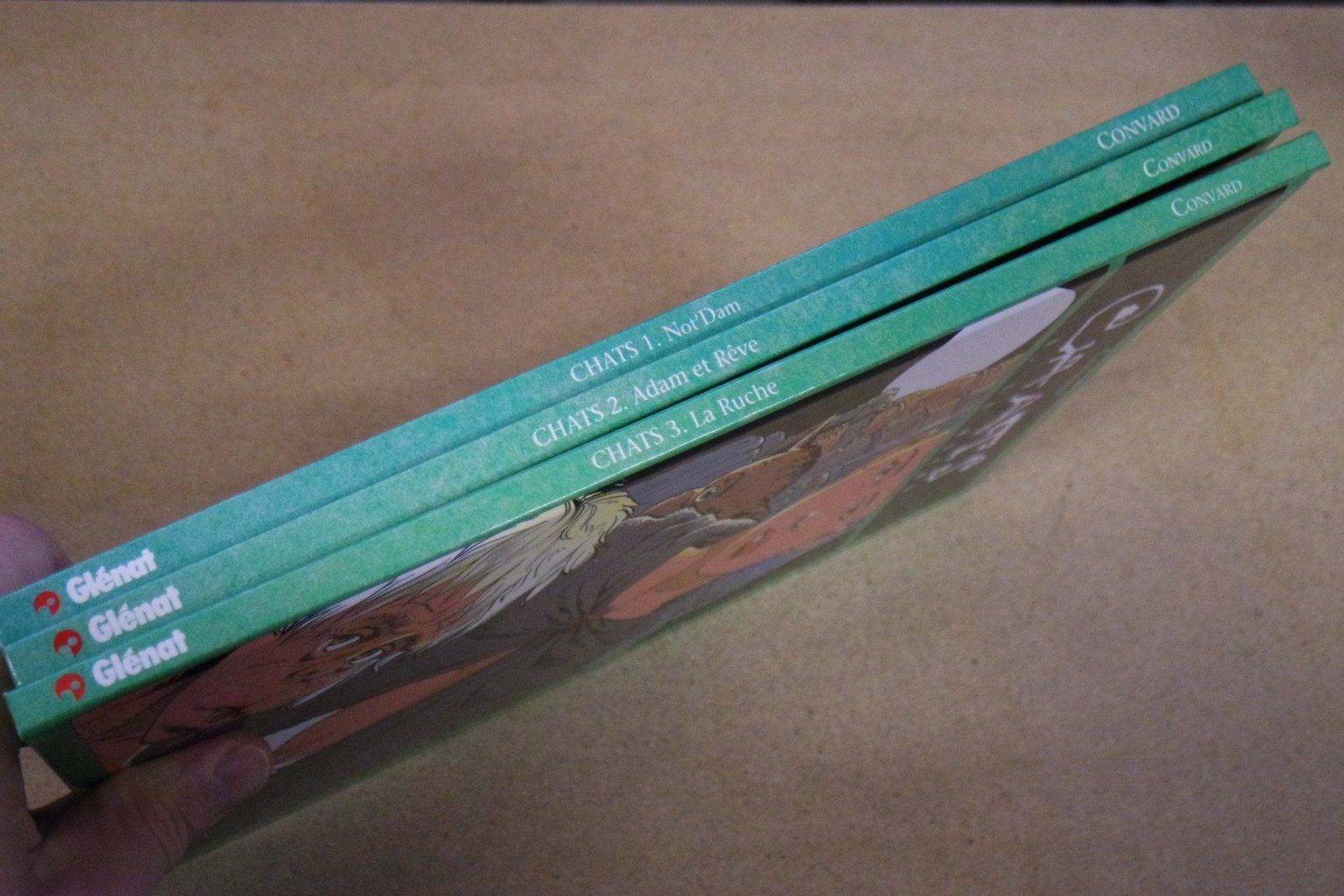 BD: CHATS     °°°° 3 ALBUMS GLÉNAT °°°° – D'occasion à Avenches par WEBHobby 1