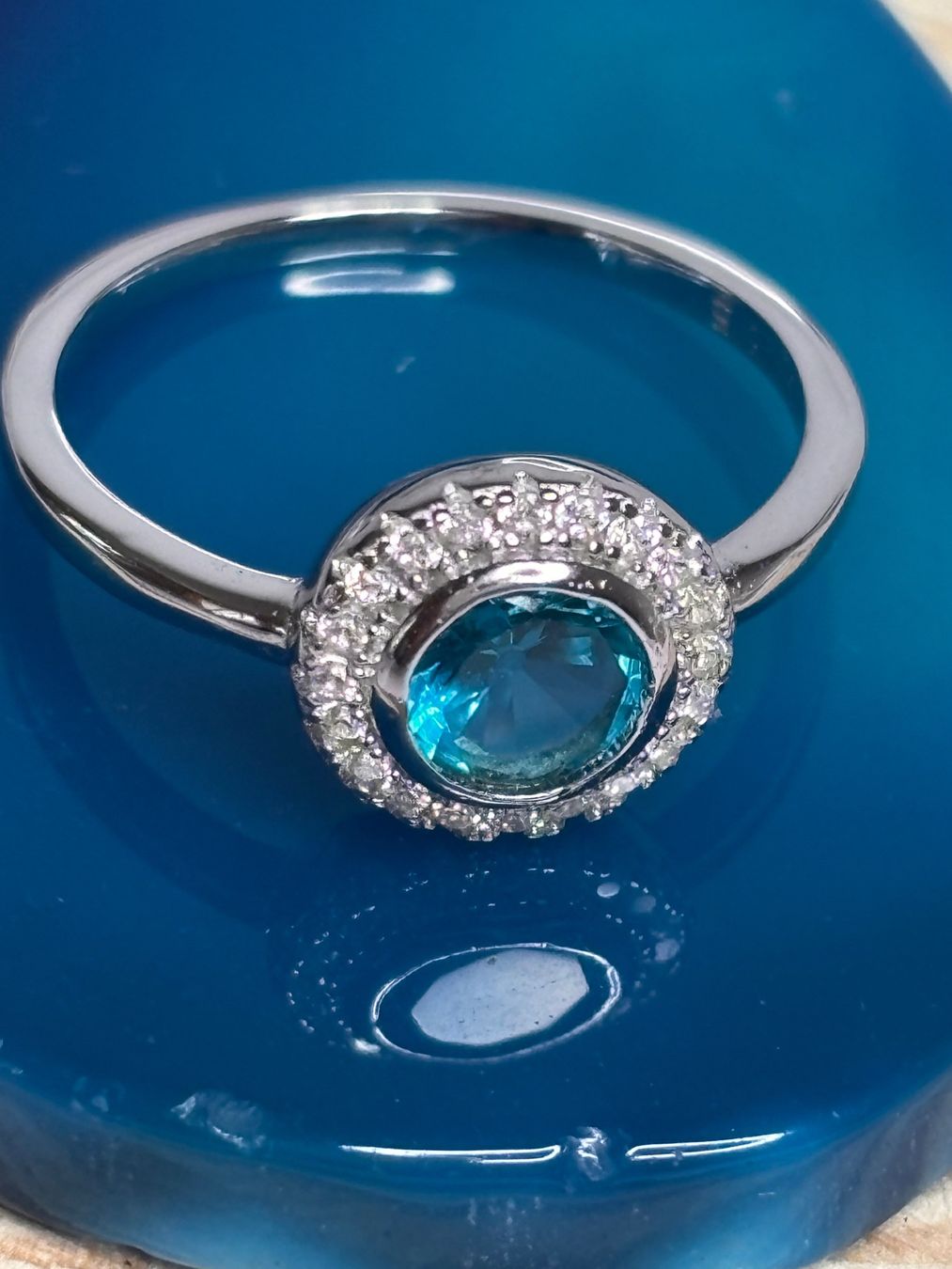 Anelli: Bague aigue-marine ✨ – Nuovo (secondo la descrizione) da Lausanne venduto da mel2dreams 1
