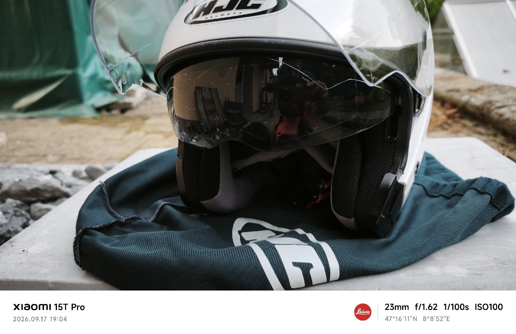 HJC Caschi & visiere: Motorrad Helm HJC Gr.M – Nuovo (secondo la descrizione) da Gontenschwil venduto da Jeepli1970 1