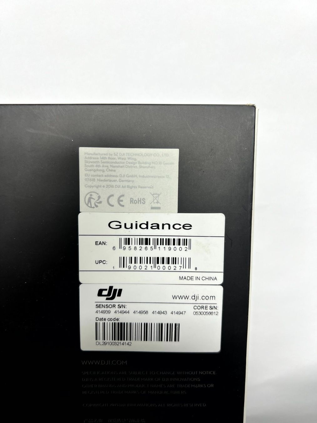 DJI Modellismo RC: DJI Guidance – Nuovo (secondo la descrizione) da Herisau venduto da RemoteVisionGmbH 2