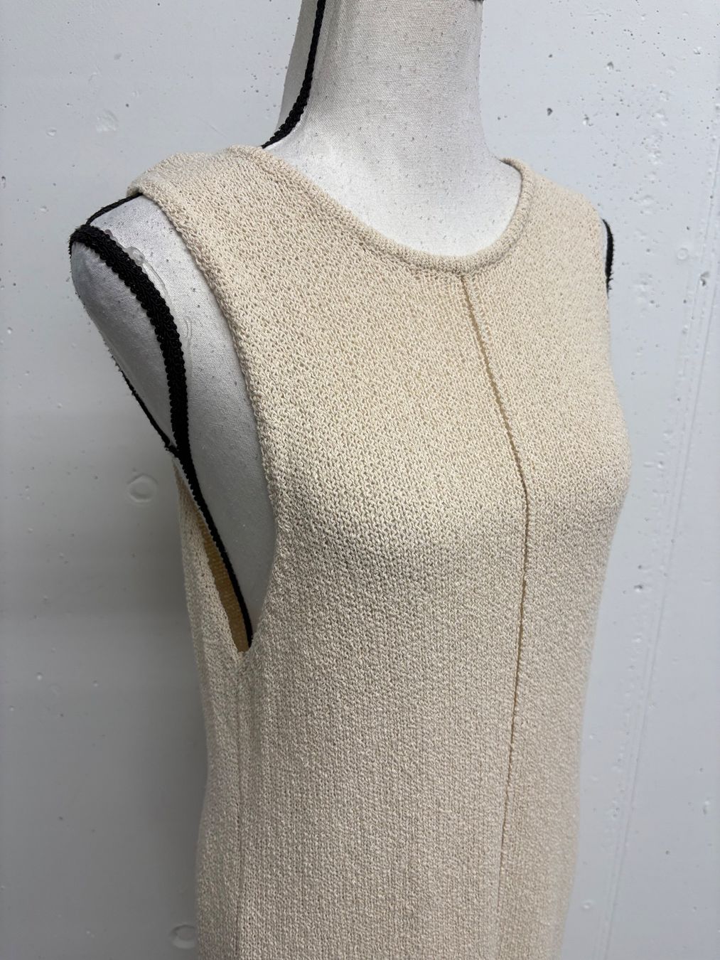 Vestiti: Leger Strickkleid Gr. 42 beige Midkleid Strandkleid – Nuovo (secondo la descrizione) da Regensdorf venduto da secondchancefashion 1
