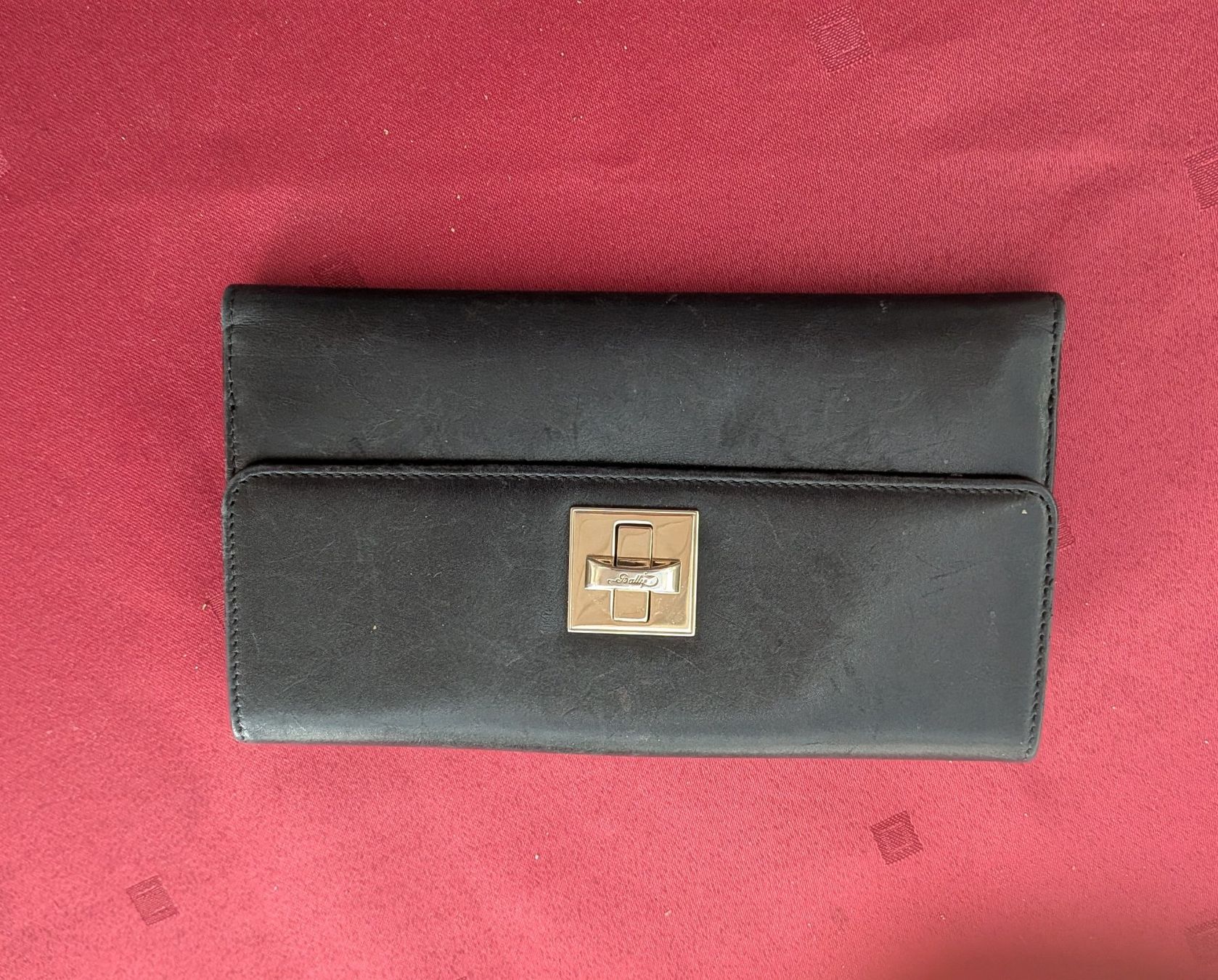 Bally Portamonete: Schwarzes Leder-Portemonnaie, Bally – Usato da Zumikon venduto da 88August88