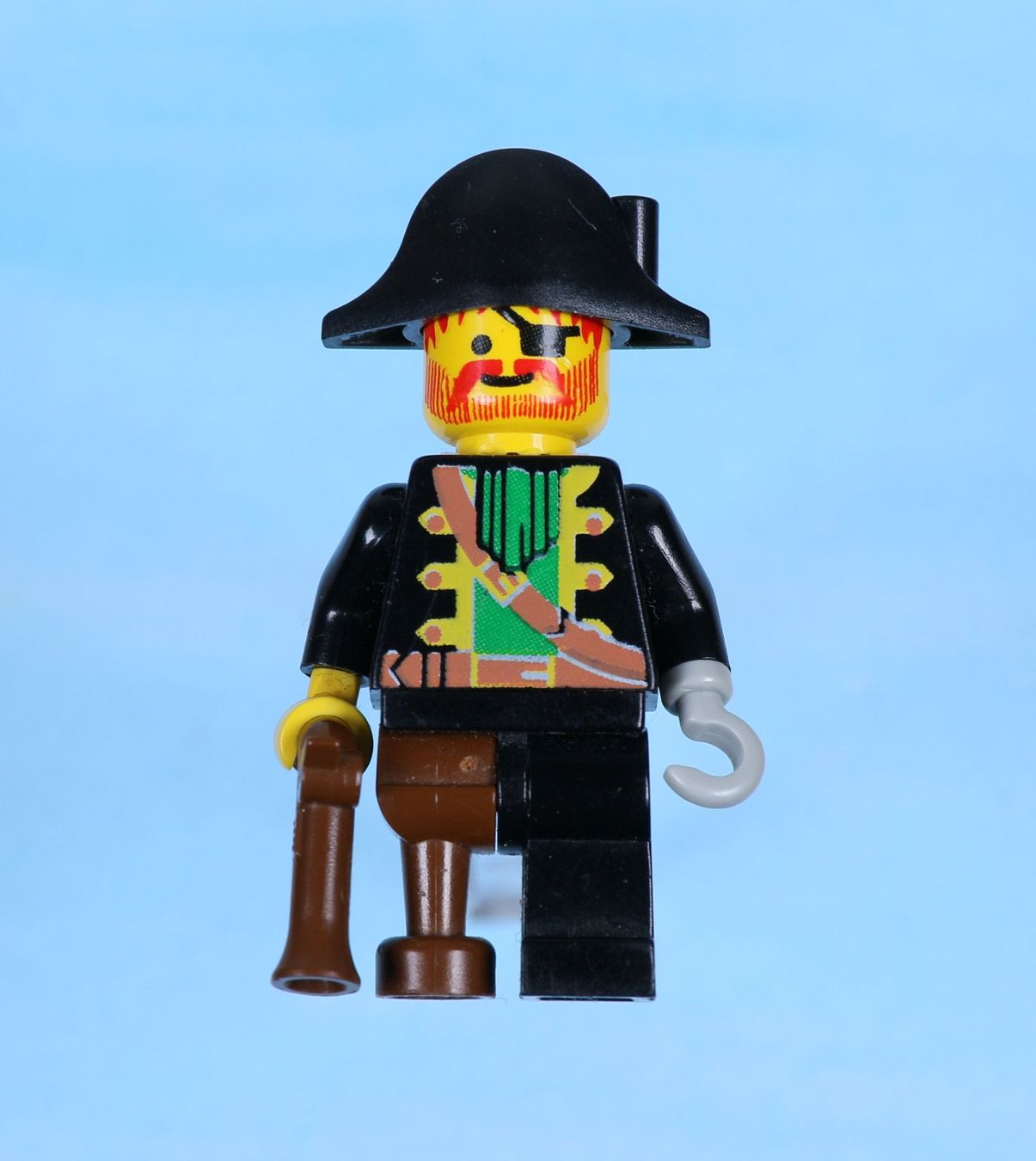 Lego Giocattoli: LEGO Minifigur Captain Red Beard - Plain Pirate Hat – Usato da Hettlingen venduto da Scholi99