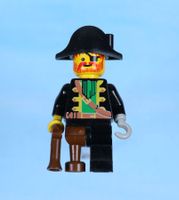 LEGO Minifigur Captain Red Beard - Plain Pirate Hat