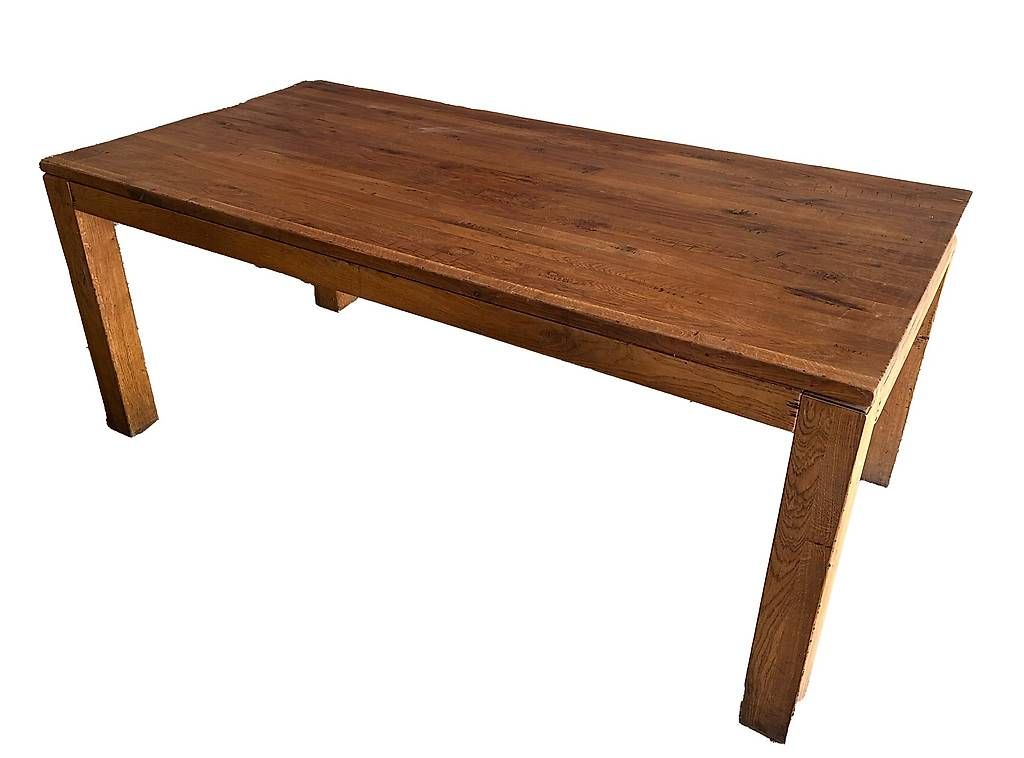 Tables: Massiver Esstisch, Eiche, Echtholz – D'occasion à Grosshöchstetten par silvan37