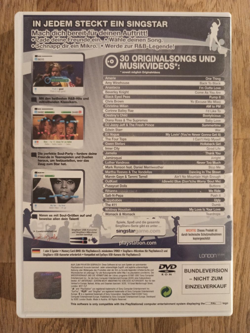 Giochi: Singstar R&B PS2 – Usato da Oberweningen venduto da mar_87mx 1