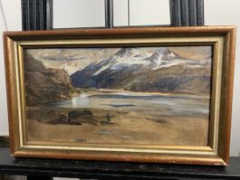 Silsersee 19.jh Ölstudie