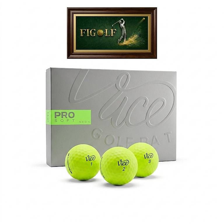 Palloni: Vice Pro Soft Neon - 12 neue Golfbälle – Nuovo e nell'imballaggio originale da Dänikon ZH venduto da FiGo-lf