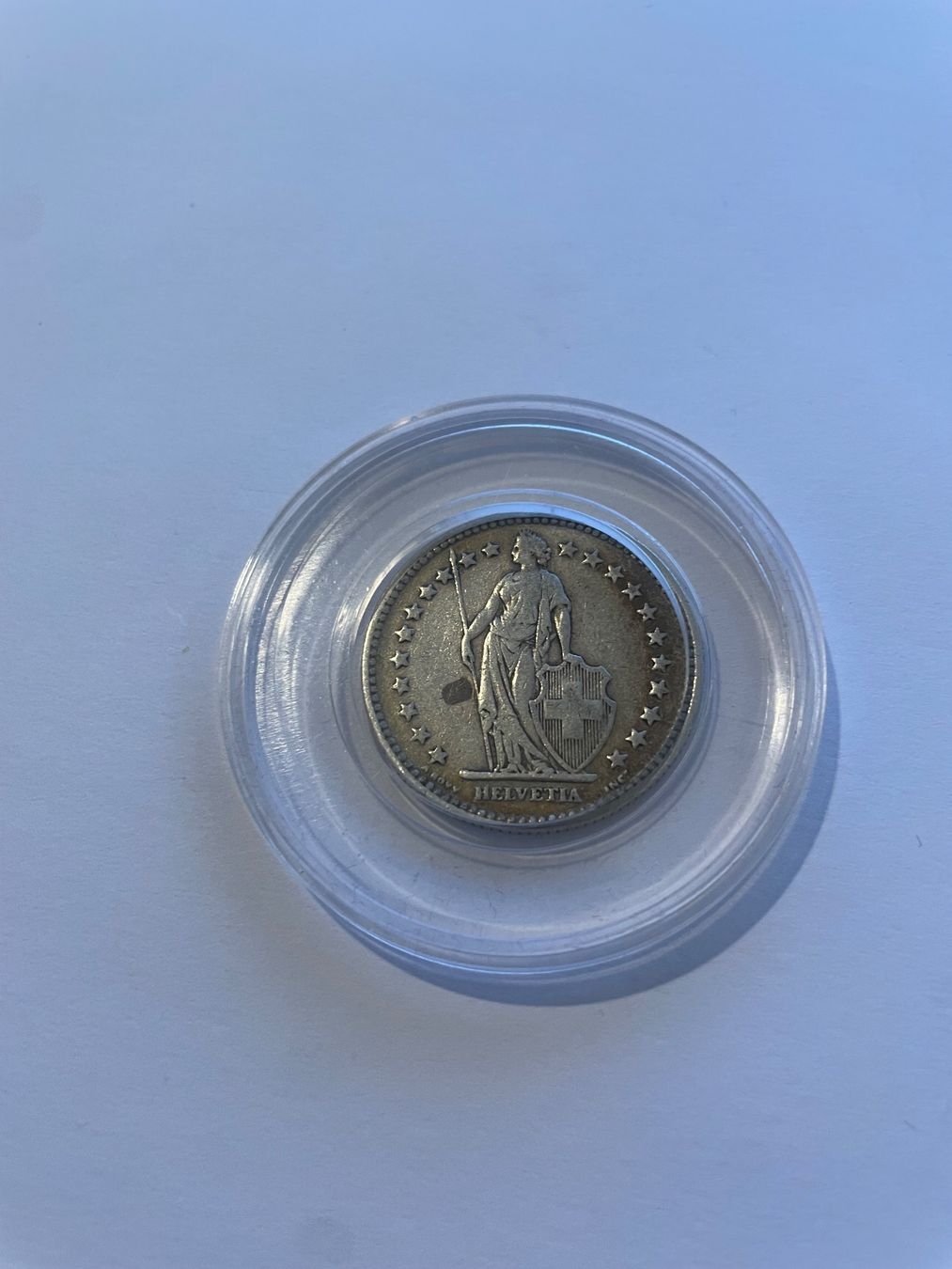 Tutti le monete: Silver coin 2 Swiss Francs 1921 – Usato da Viganello venduto da rad_tt9y 1