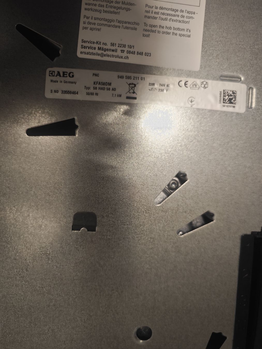 AEG Cucine: plaque de cuisson – Usato da Le Locle venduto da Gae_j6d2 1