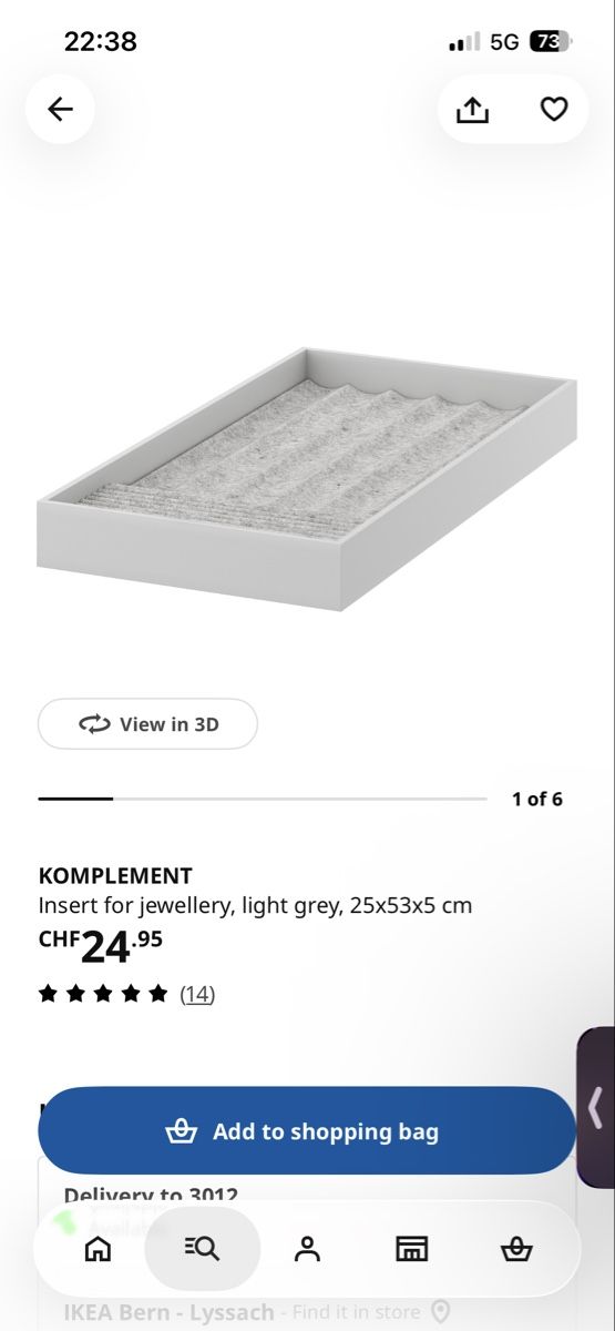 Schränke: IKEA Komplement – Neu (gemäss Beschreibung) aus Bern von ayvana