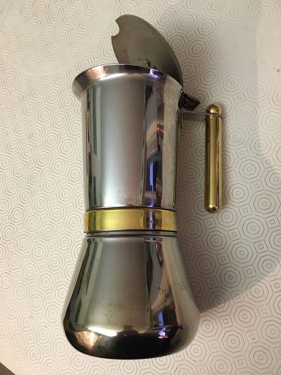 DITOSH 12 Tazze Stovetop Espresso Maker Moka Pot Espresso Maker in acciaio inox Percolator Italian Coffee Maker Capable Mocha Coffee Machine Cafe Classic Maker for Home e Camping 600ml 20oz