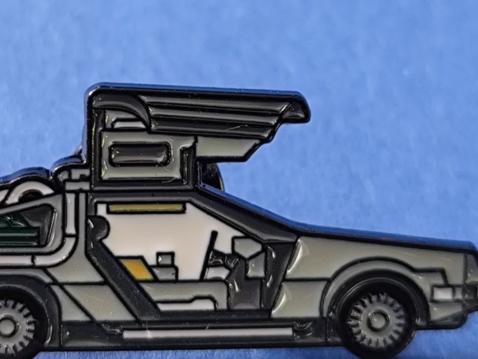 Placchette & Badge: DeLorean - Pin ca. 4 cm – Nuovo (secondo la descrizione) da Bettingen venduto da hamau2012 2