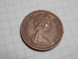 Großbritannien 1 New Penny, 1971
