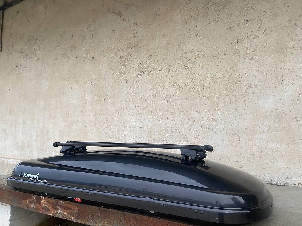 Dachboxen: Dachbox Kamei Topstar XL 430 Liter mit oder ohne Träger – Gebraucht aus Leuzigen von Doppelrad 2