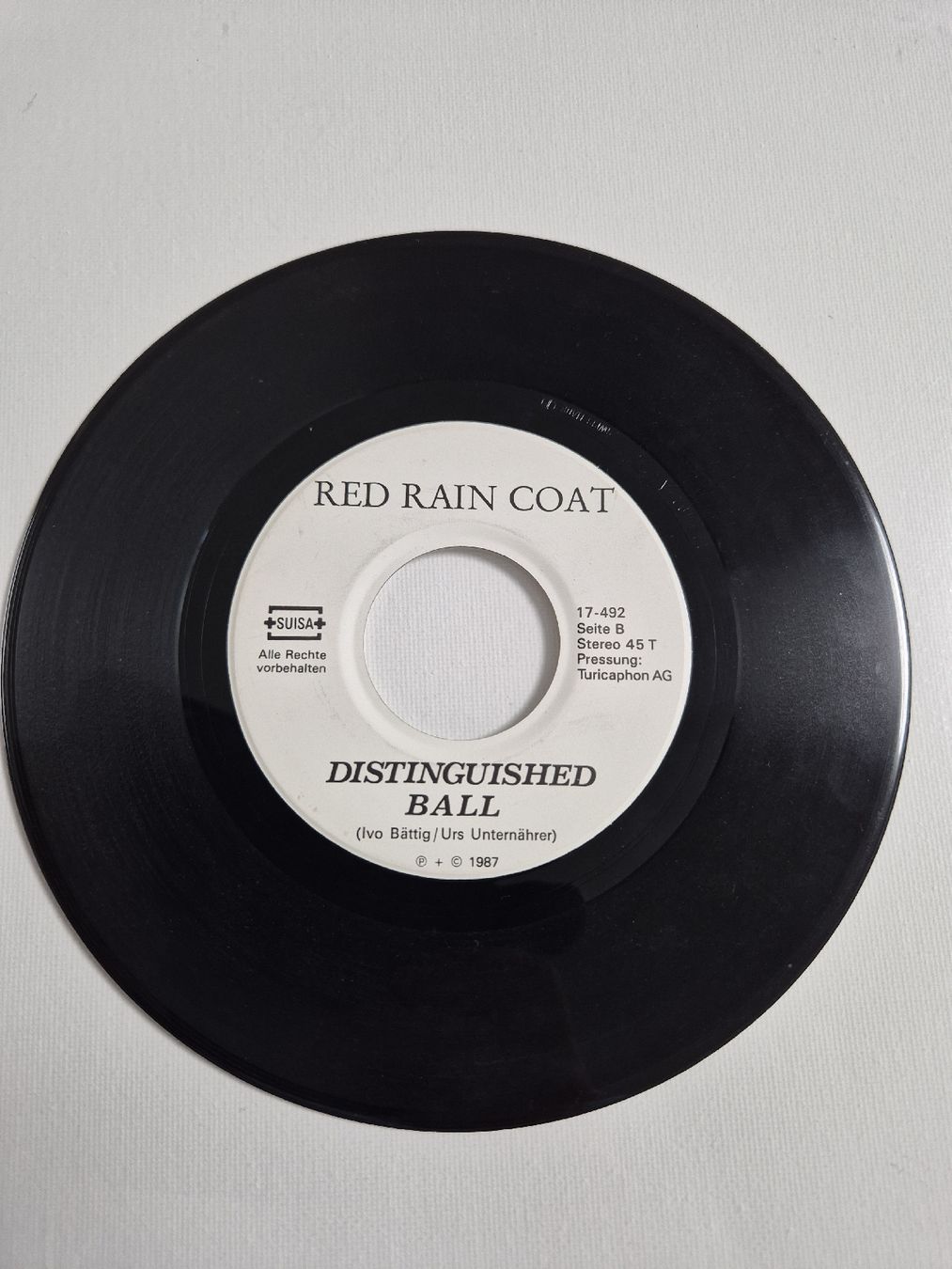 Schallplatten: RED RAIN COAT - in between the fronts - Single , CH – Gebraucht aus Uster von newwave0 3