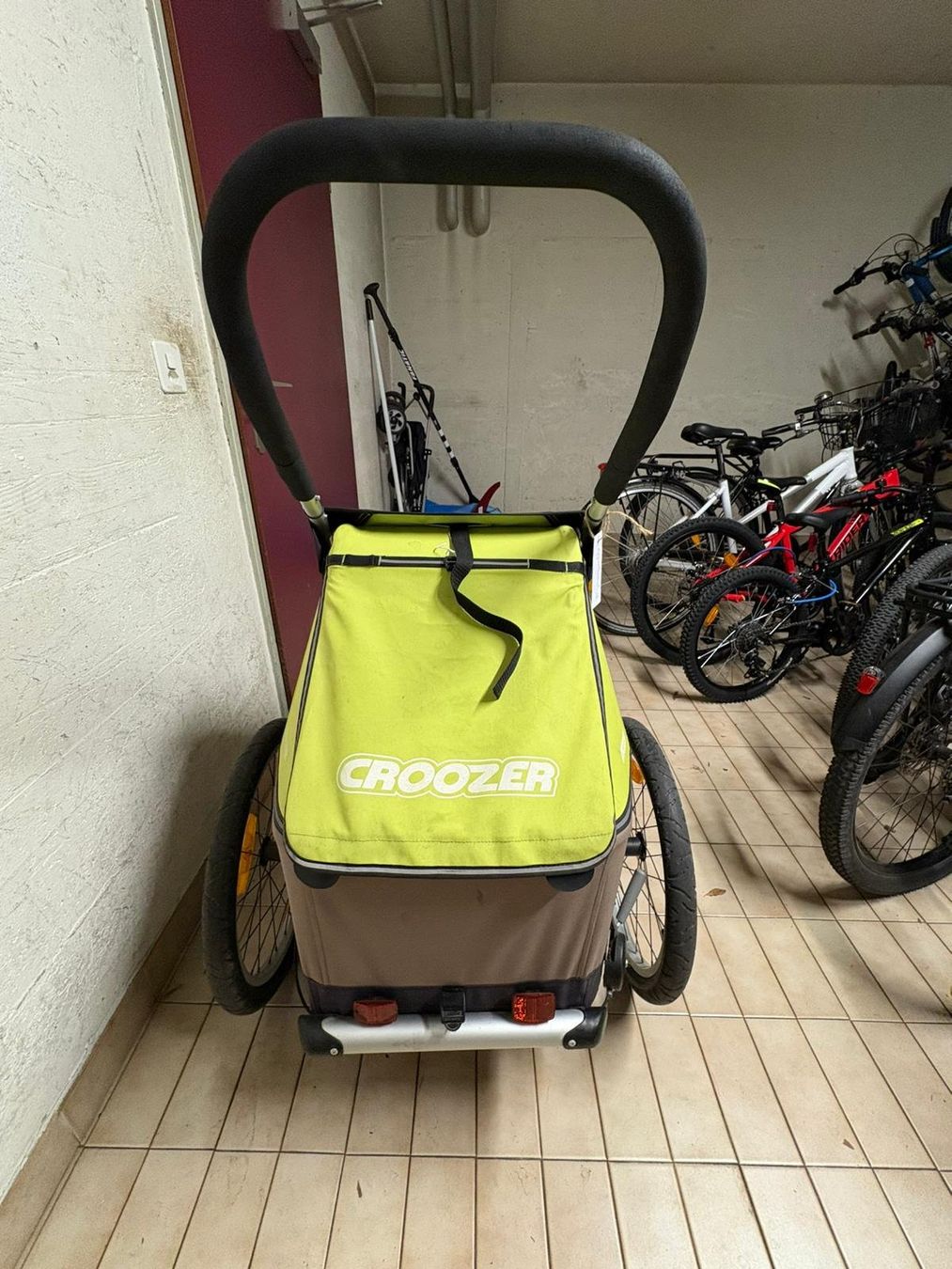 Croozer Rimorchi: Remorque vélo Croozer 1 place – Usato da Vevey venduto da cyr_8lpj 5