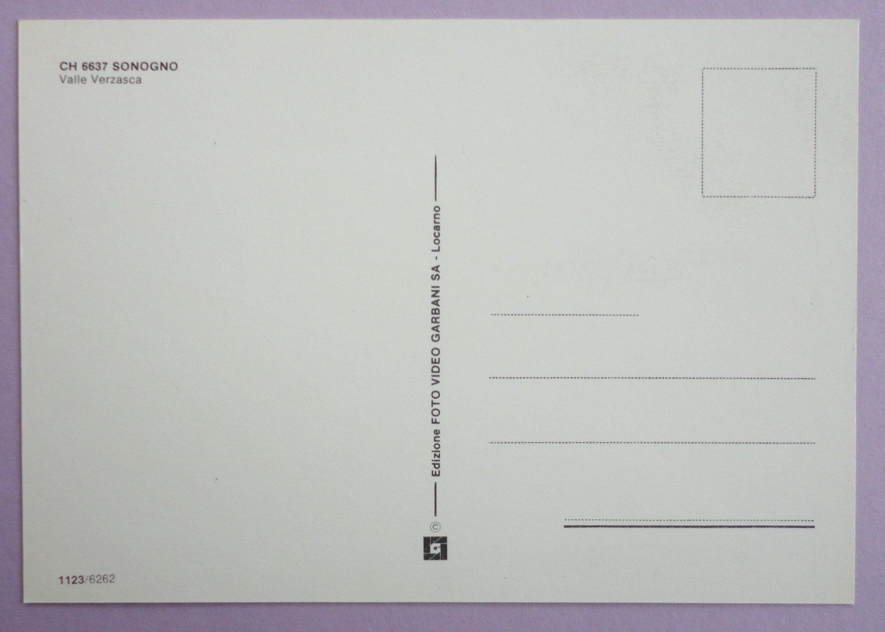 Cartoline postali: Sonogno, Valle Verzasca – Usato da Fétigny venduto da Billy2miny 1