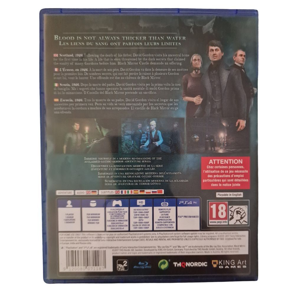 Giochi: Black Mirror PS4 Complete in Box CIB – Usato da Genève venduto da Cardtreasure 1