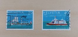 Set de 2 timbres CH 1978