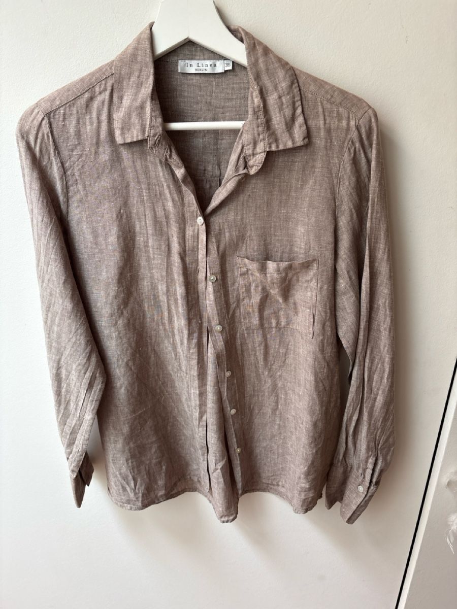 Blusen: Leinenbluse von In Linea, Gr. 36 – Gebraucht aus Matten b. Interl von elba19