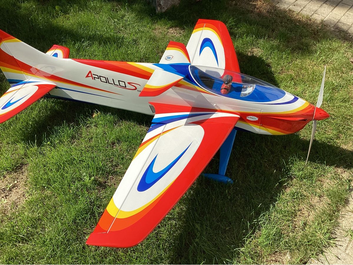 Modellismo RC: RC Flugzeug SebArt Apollo, Kunstflugmodell, – Nuovo (secondo la descrizione) da Pfaffnau venduto da Tomtom51