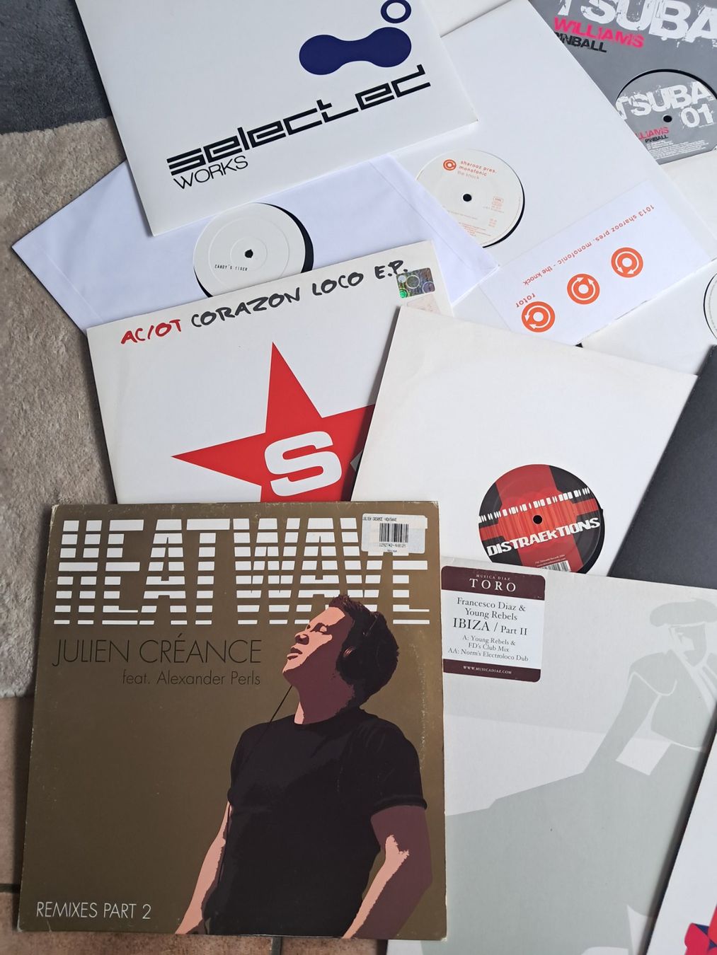 Dischi in vinile: Vinyl Sammlung Electro – Usato da Biberstein venduto da precious010 4