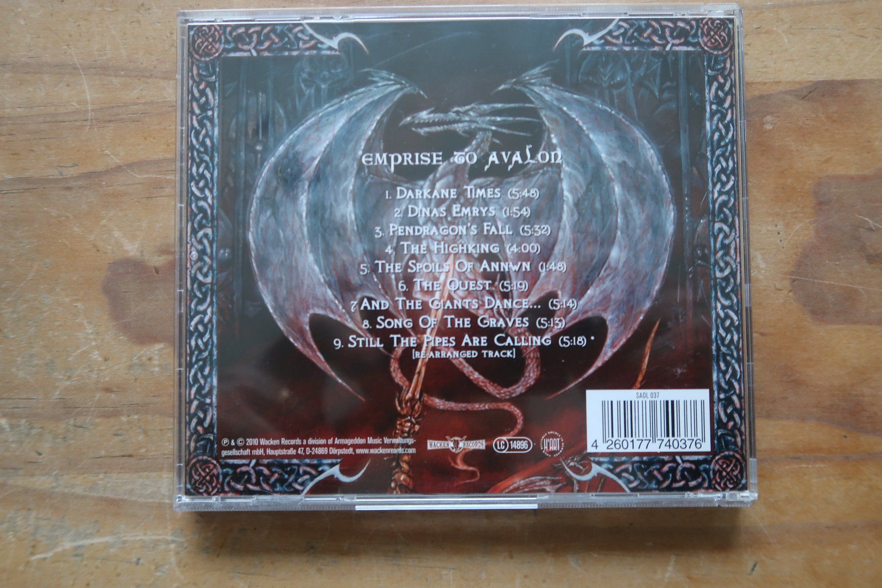 CDs: SUIDAKRA - EMPRISE TO AVALON - CD – Gebraucht aus Basel von Patiscat 1