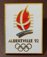 S214 - Pin Olympiade Albertville 1992 Logo