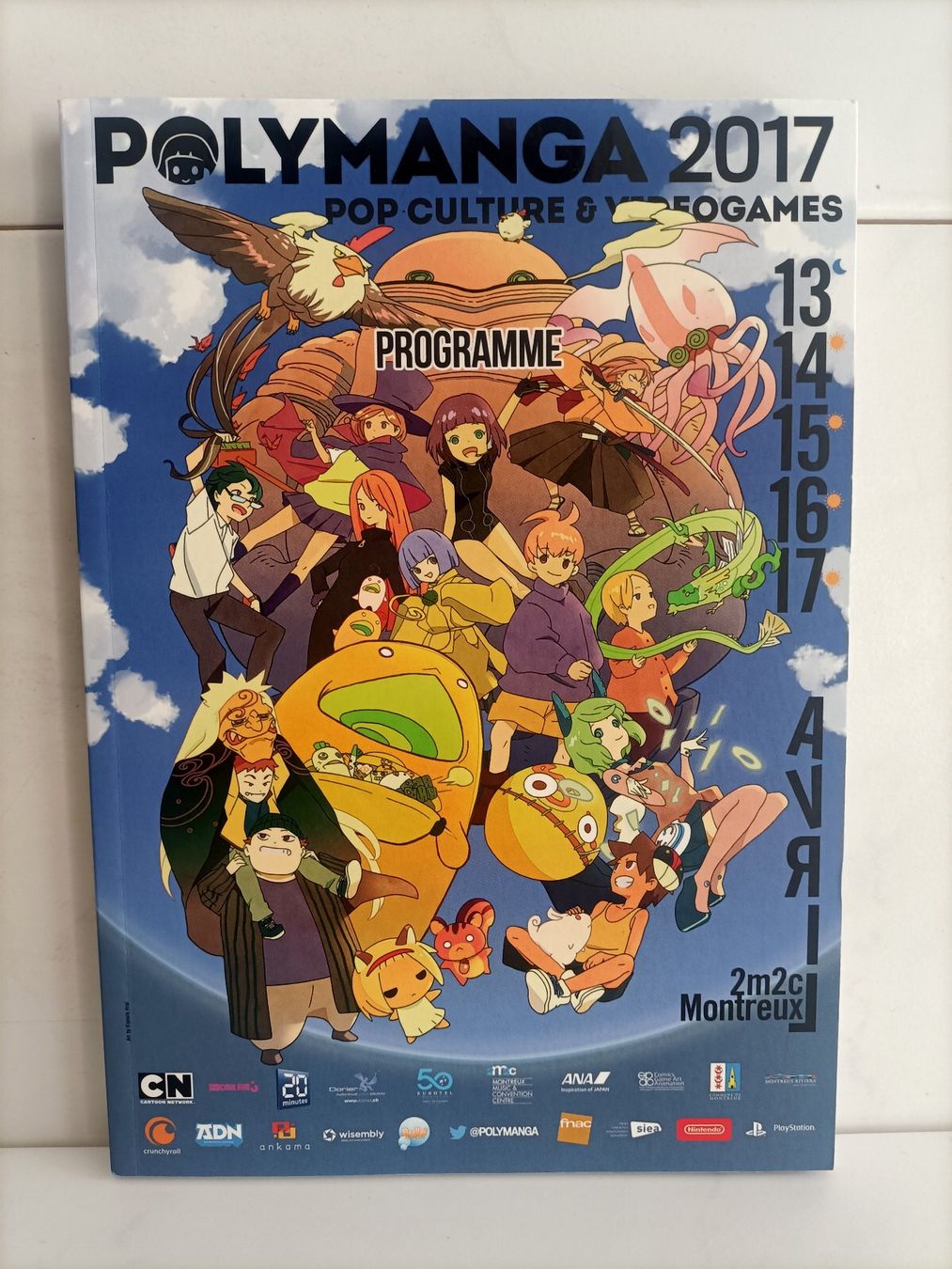 Comics: BD Manga 8-options + programme Polymanga 2017 / David8M - Da – Gebraucht aus crans montana von AB3963 1