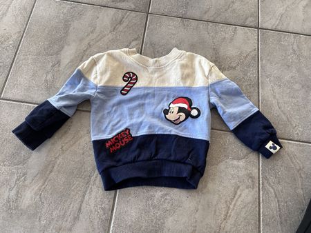 Disney Mickey Weihnachtspullover Gr 98