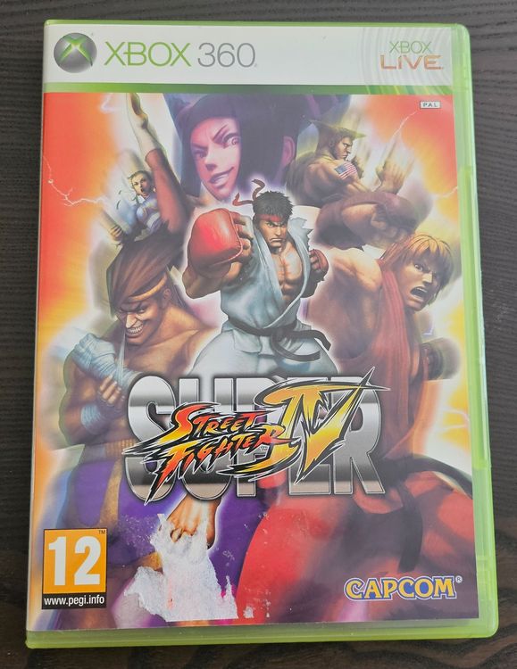 Super Street Fighter IV 4 - XBOX 360 - Complet PAL FR - Très Bon état