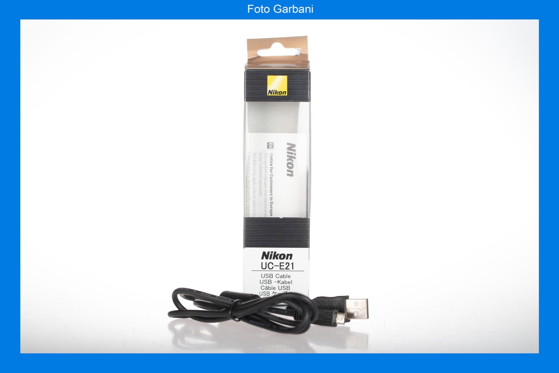 Kabel: Nikon USB UC-E21 – Neu und originalverpackt aus Muralto von FotoGarbani