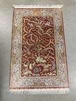Orientteppich Pfister China Seide 123x79cm rot handgeknüpft