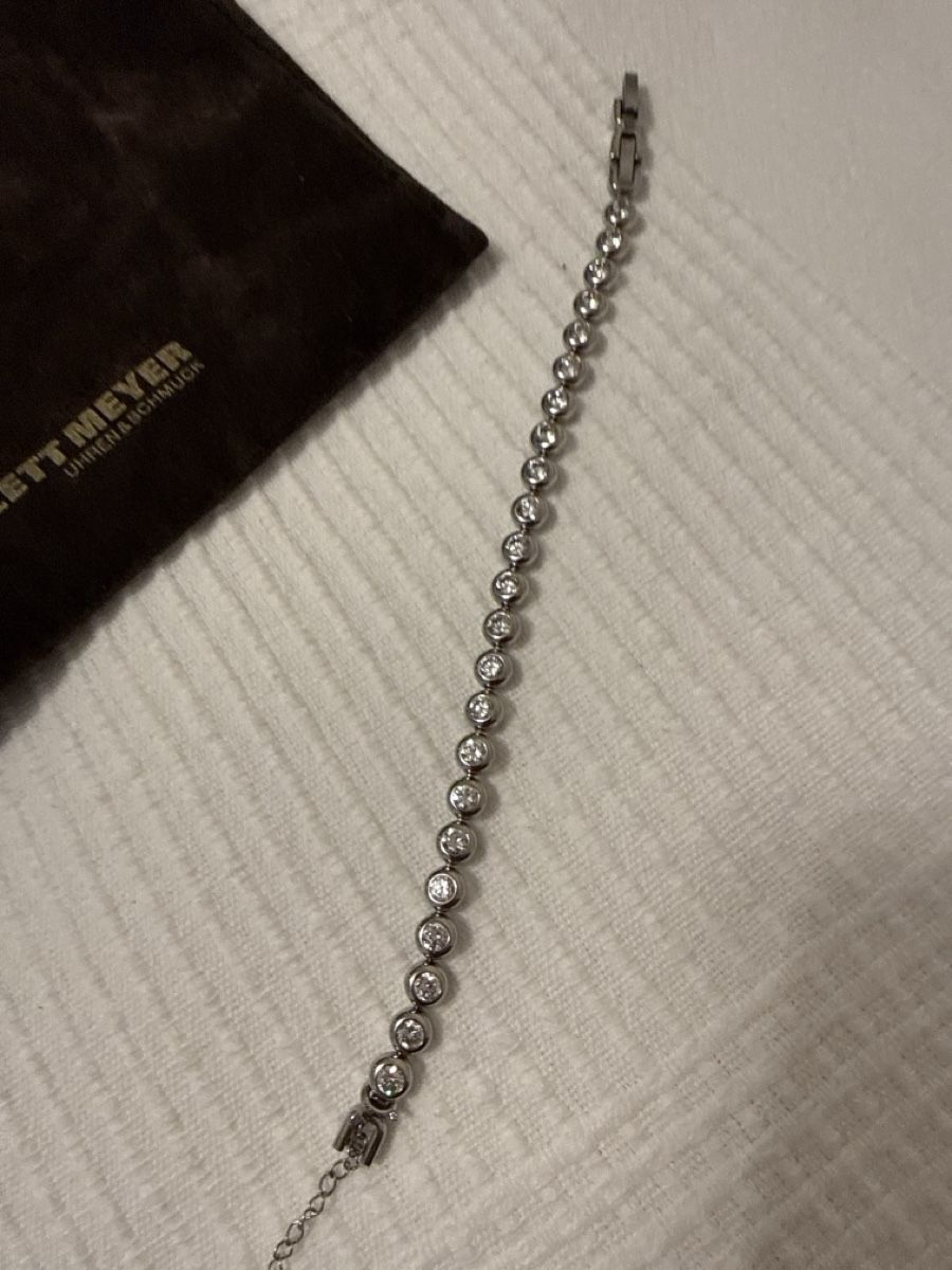 Bracciali & Braccialetti: NEU***ARMBAND ECHTSILBER mit CUBIC ZIRCONIA*** – Nuovo e nell'imballaggio originale da Zürich venduto da Ceca52 1
