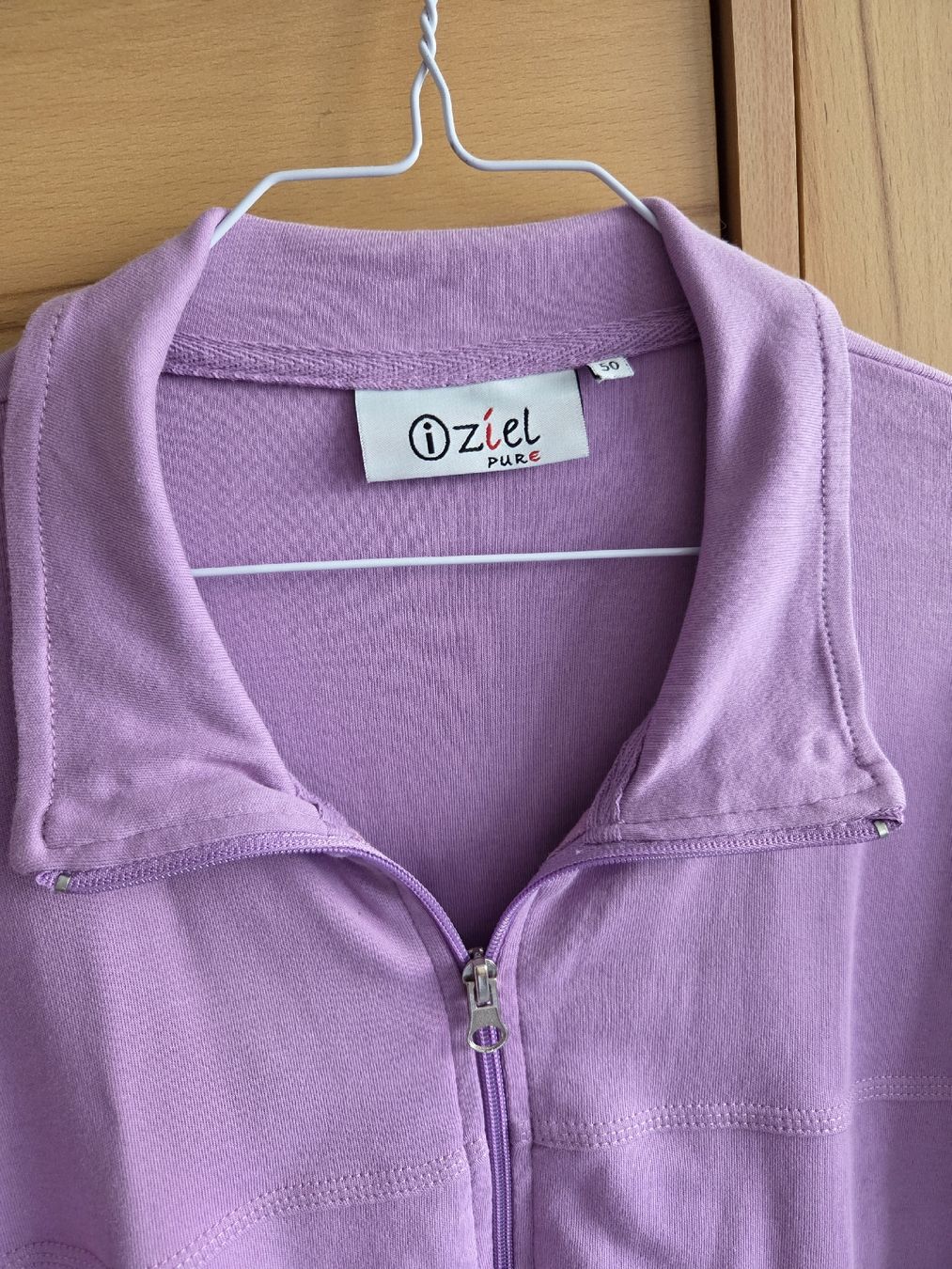 Giacche: Sweat Kurzarmjacke Flieder Gr.50 100%Baumwolle  – Usato da Winterthur venduto da katzen07 1